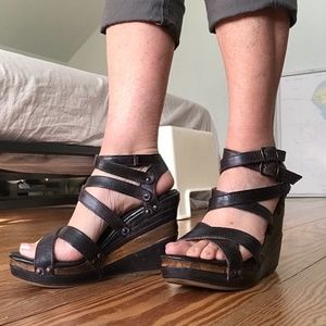 Bed-Stu Juliana wedge sandal